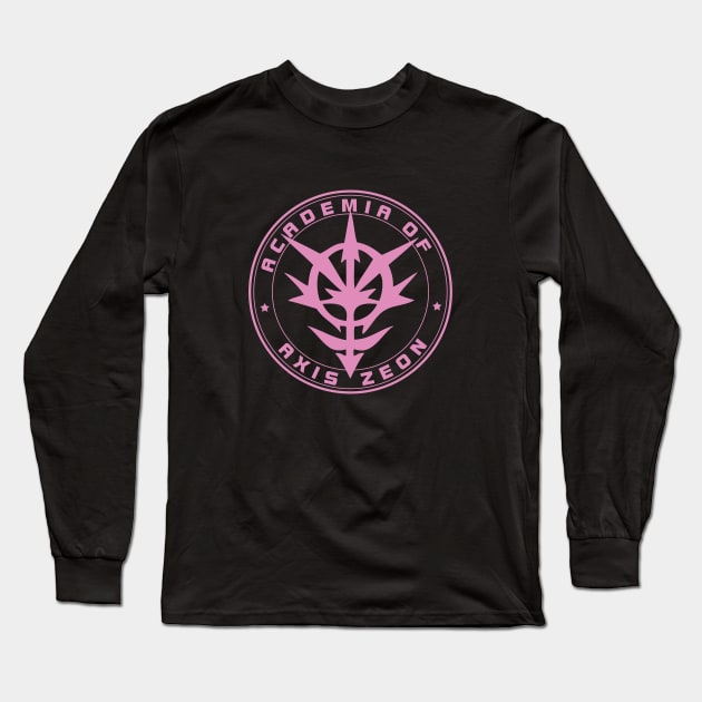 Axis Academia Long Sleeve T-Shirt by Gundam Otaku Shop